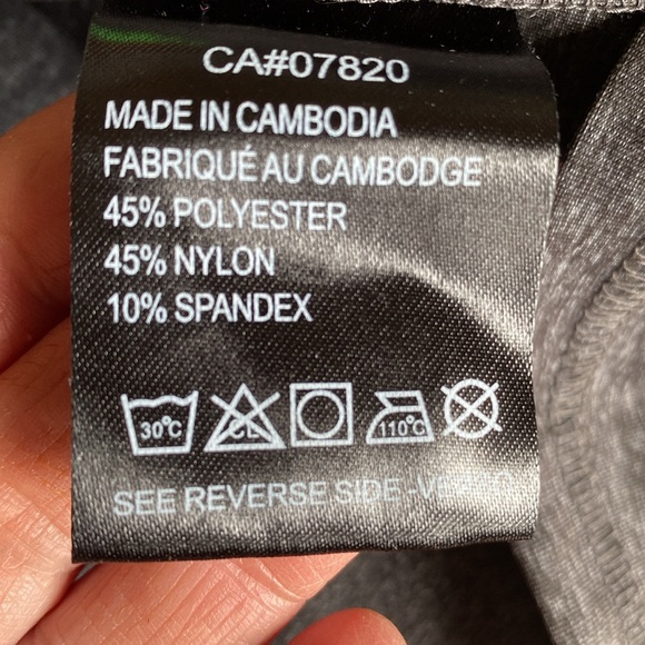 Dark Grey Variegated FILA Fitted Sports Jacket Size Large - Picture 9 of 11